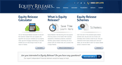 Desktop Screenshot of equityreleases.com