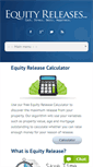 Mobile Screenshot of equityreleases.com